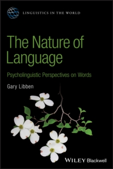 Image for Nature of language  : psycholinguistic perspectives on words