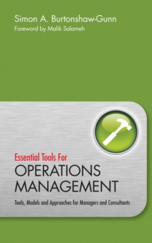 Image for Essential Tools for Operations Management: Tools, Models and Approaches for Managers and Consultants