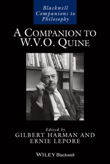 Image for A Companion to W. V. O. Quine