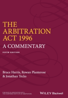 Image for The Arbitration Act 1996