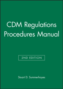 Image for CDM regulations procedures manual