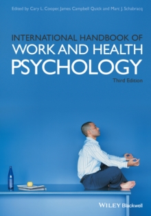 Image for International handbook of work and health psychology