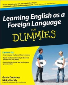 Image for Learning English as a foreign language for dummies