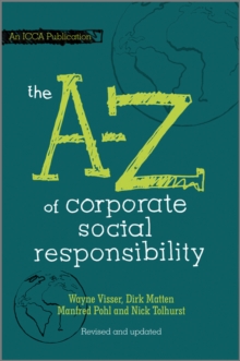 Image for The A to Z of Corporate Social Responsibility