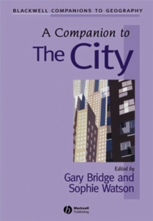 Image for A Companion to the City