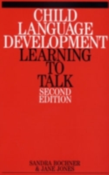 Image for Child language development: learning to talk