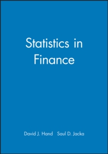 Image for Statistics in Finance
