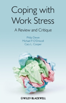 Image for Coping with work stress: a review and critique