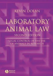 Image for Laboratory animal law: legal control of the use of animals in research