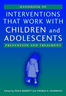 Image for Handbook of Interventions That Work with Children and Adolescents
