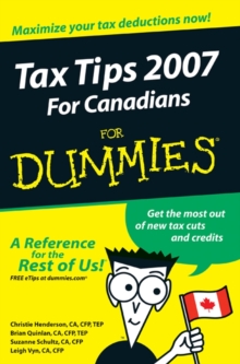 Image for Tax Tips 2007 for Canadians for Dummies