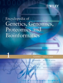 Image for Encyclopedia of genetics, genomics, proteomics and bioinformatics