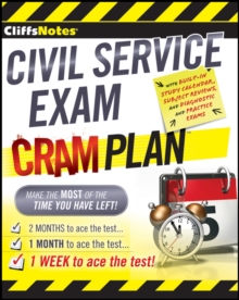 Image for CliffsNotes Civil Service Exam Cram Plan