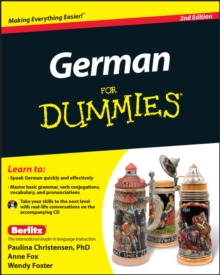 Image for German For Dummies, (with CD)