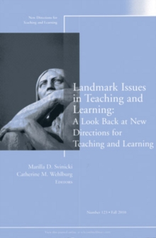 Image for Landmark Issues in Teaching and Learning