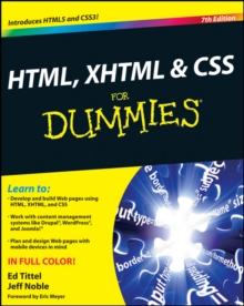 Image for HTML, XHTML & CSS for dummies