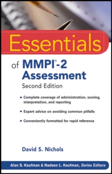 Image for Essentials of MMPI-A assessment