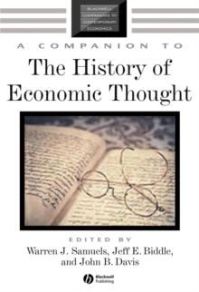 Image for A Companion to the History of Economic Thought