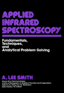Image for Applied Infrared Spectroscopy