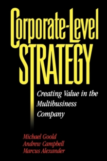 Image for Corporate-level Strategy