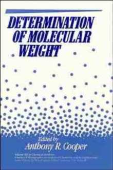 Image for Determination of Molecular Weight
