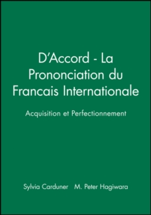 Image for D'Accord - La Prononciation du Francais Internationale
