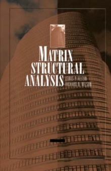 Image for Matrix Structural Analysis