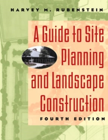 Image for A guide to site planning and landscape construction