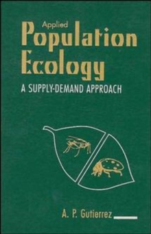 Image for Applied population ecology  : a supply-demand approach