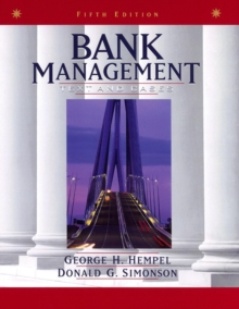 Image for Bank Management : Text and Cases