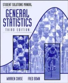 Image for General Statistics, Student Solutions Manual