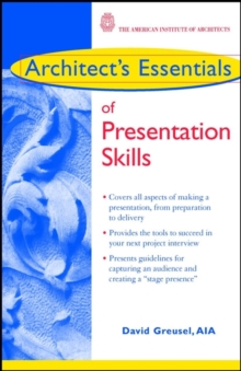 Architect's Essentials of Presentation Skills