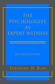 Image for The Psychologist as Expert Witness