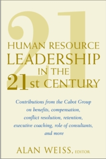 Image for Human Resource Leadership in the 21st Century