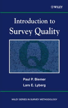 Image for Introduction to Survey Quality
