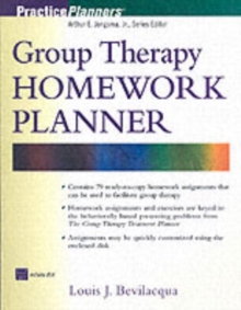Image for Group therapy homework planner