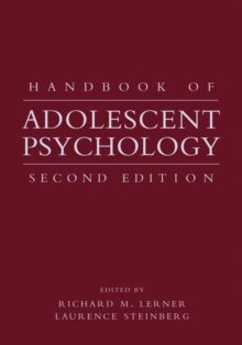 Image for Handbook of Adolescent Psychology