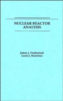 Image for Nuclear Reactor Analysis