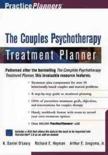 Image for The Couples Therapy Treatment Planner