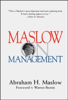 Image for Maslow on Management