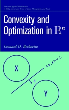 Image for Convexity and Optimization in R-N