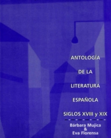 Image for Antologia De La Literatura Espanola