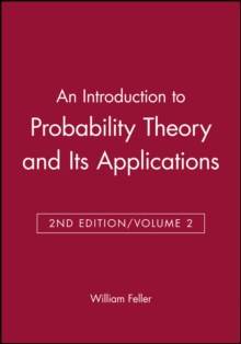 Introduction to Probability Theory and Its Applications, Volume 2