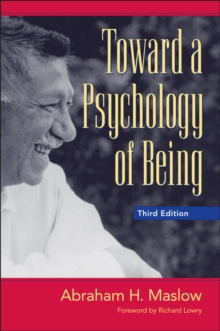 Image for Toward a psychology of being
