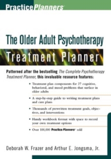 Image for The older adult psychotherapy treatment planner
