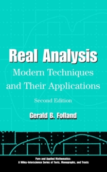 Image for Real analysis  : modern techniques and their applications