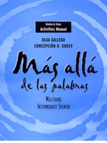 Image for Activities Manual to accompany Mas alla de las palabras : Mastering Intermediate Spanish