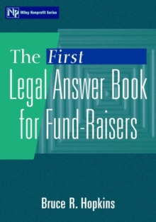 Image for The first legal answer book for fund-raisers