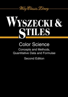 Image for Color science  : concepts and methods, quantitative data and formulae