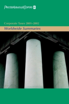 Image for Corporate Taxes 2001-2002